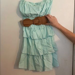 Strapless dress